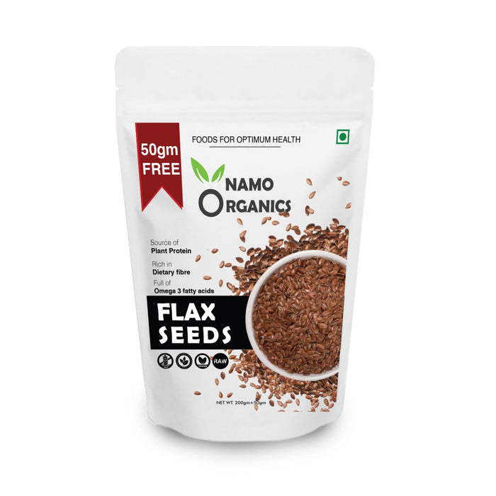 Namo Organics Flax Seeds - Fibre and Omega-3 Rich Superfood