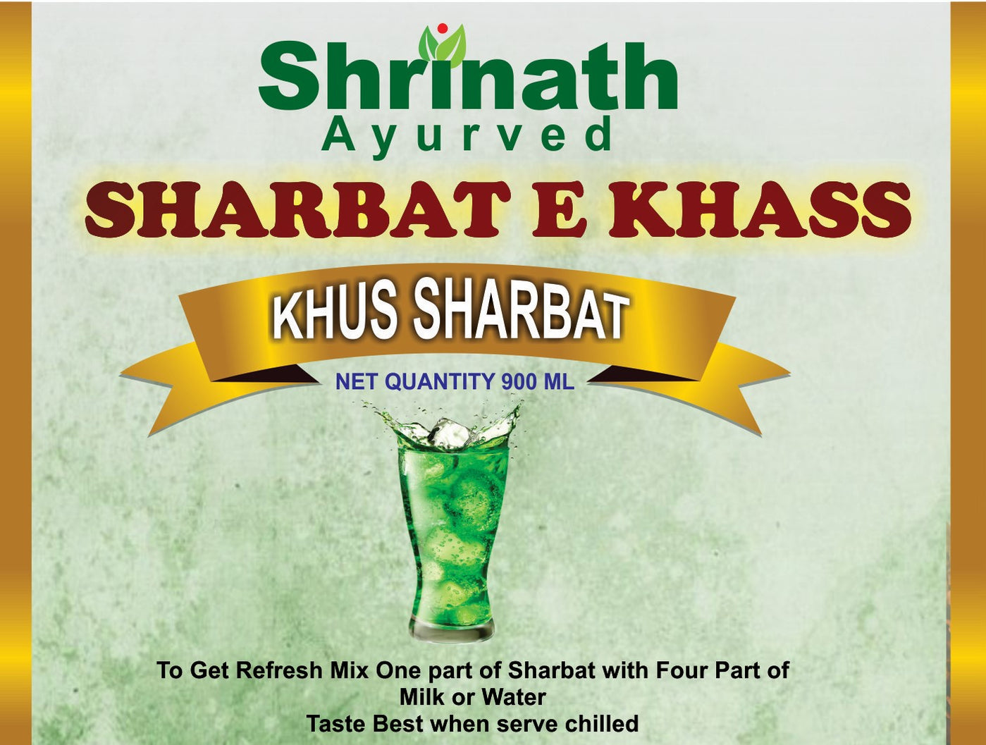 Buy Khus Sharbat Honey from Shrinath Ayurved, Bhusawal — Foodwalas