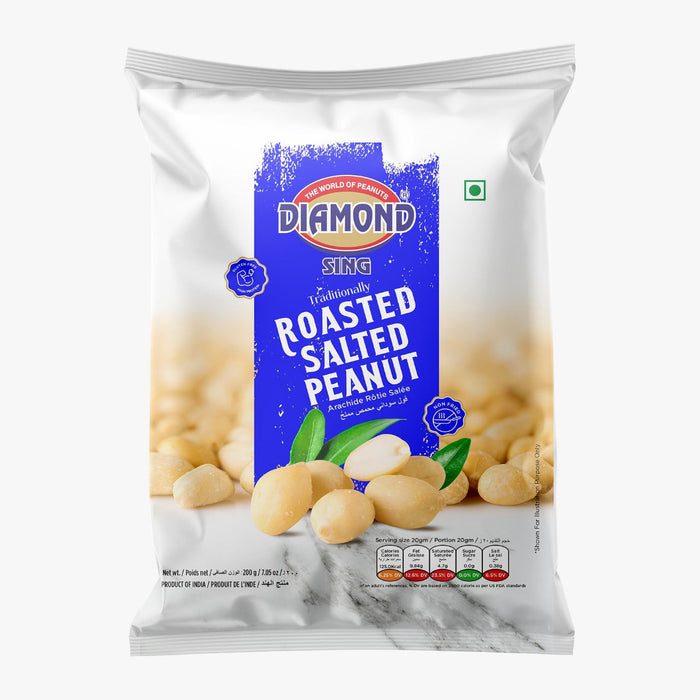 Diamond Sing-Roasted Salted Peanuts